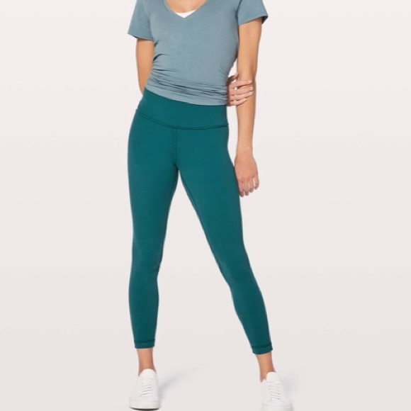 lululemon athletica Pants - NWT lululemon Align II 7/8 6 Dk Uniform Blue